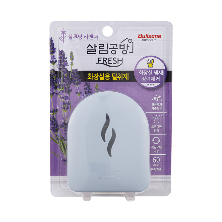 살림공방 화장실용 탈취제 거치형 블루밍라벤더